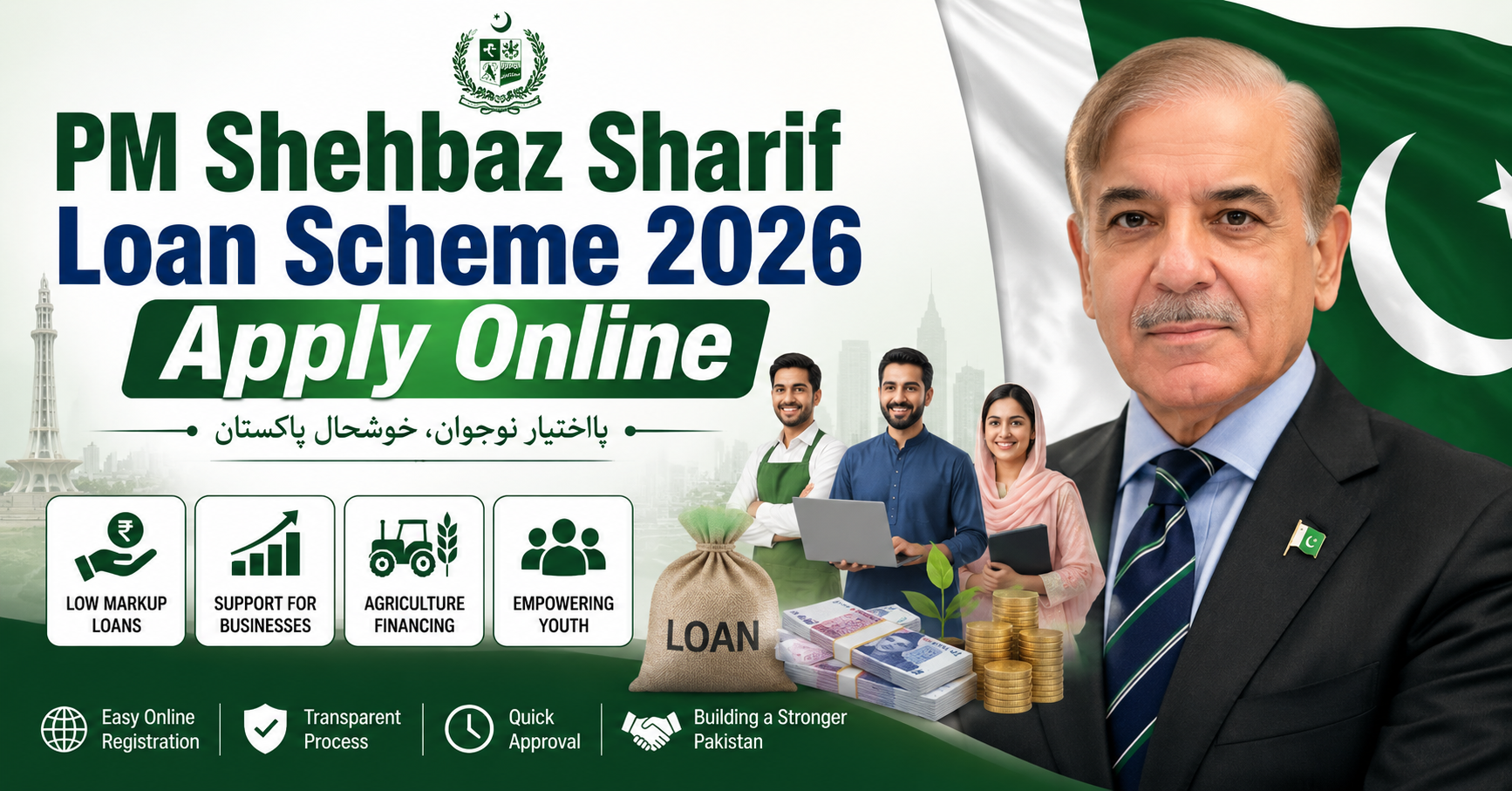 PM Shehbaz Sharif Loan Scheme 2026 Apply Online